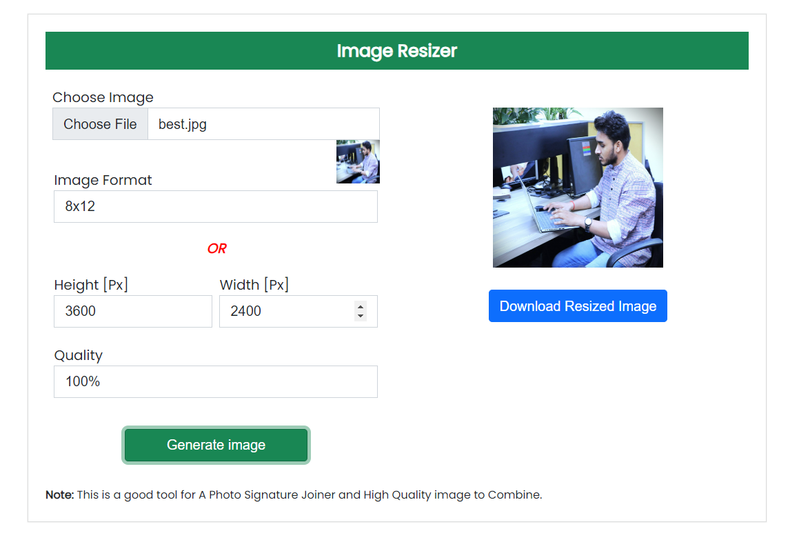 Image Resizer